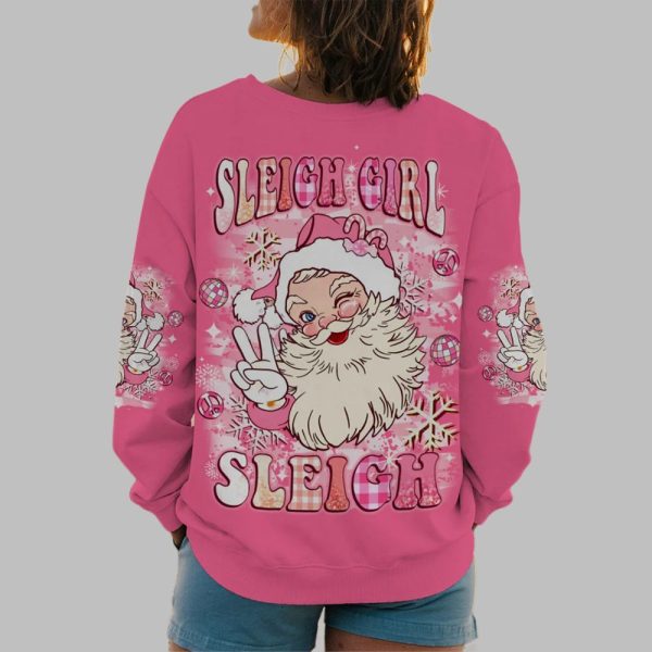 2025 Christmas Sleigh Girl Sleigh Shirt 3