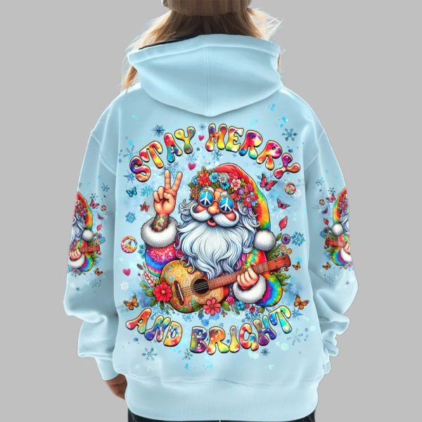 2025 Christmas Stay Merry And Bright Shirt 4