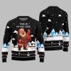 2025 Christmas This Is My Big Cock Santa Rooster Ugly Christmas Sweater 3
