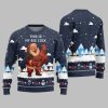 2025 Christmas This Is My Big Cock Santa Rooster Ugly Christmas Sweater 4