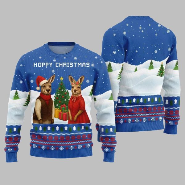 2025 Christmas Unique Hoppy Ugly Christmas Sweater 2