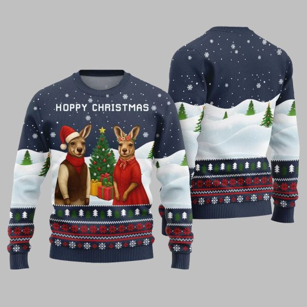 2025 Christmas Unique Hoppy Ugly Christmas Sweater 5