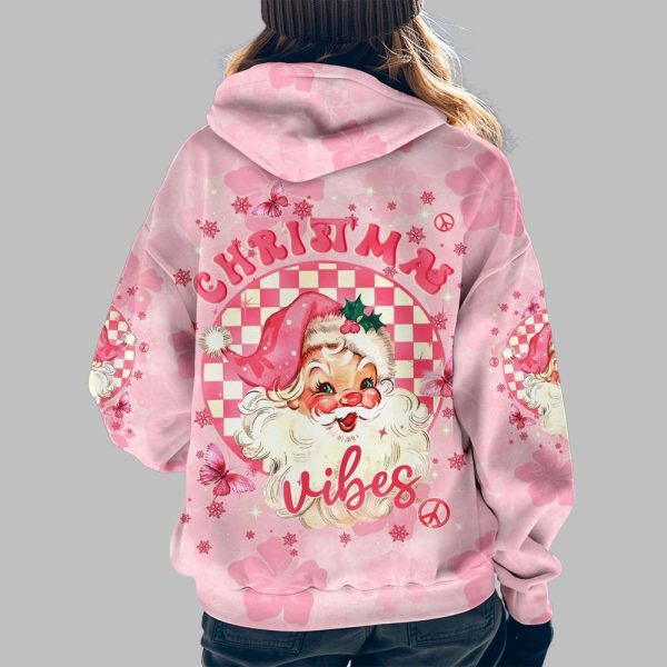 2025 Christmas Vibes Santa Shirt 4
