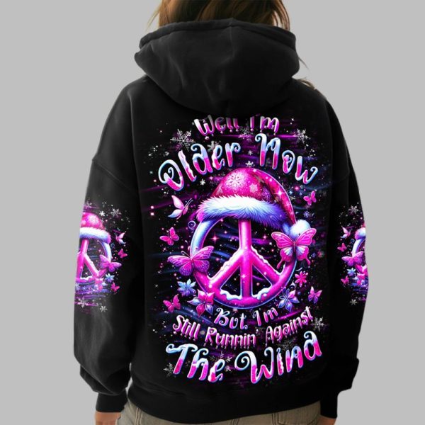 2025 Christmas Well Im Older Now But Im Still Running Against The Wind Shirt 4