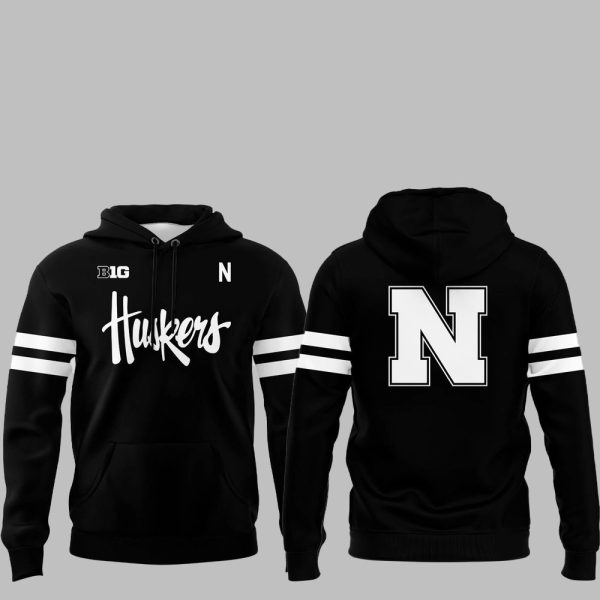 2025 Cornhuskers Huskers B10 Dark Mode Shirt 3