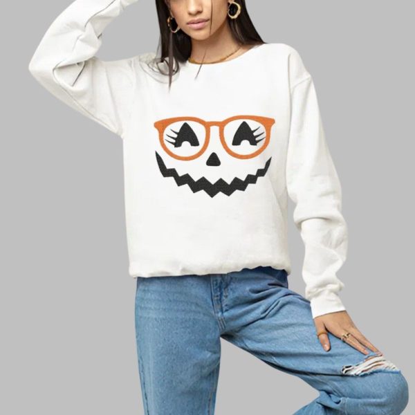 2025 Cute Halloween Pumpkin Face Shirt 1 a