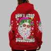 2025 Dont Stop Believe Claus Christmas Shirt 4