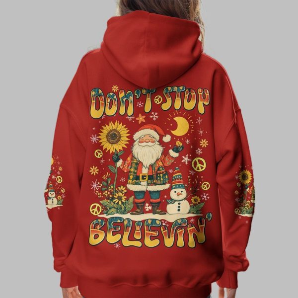 2025 Dont Stop Believing Christmas Shirt 4