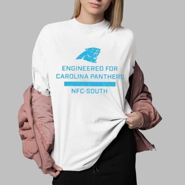 2025 Engineered For Carolina Panthers NFC South Shirt 0 2
