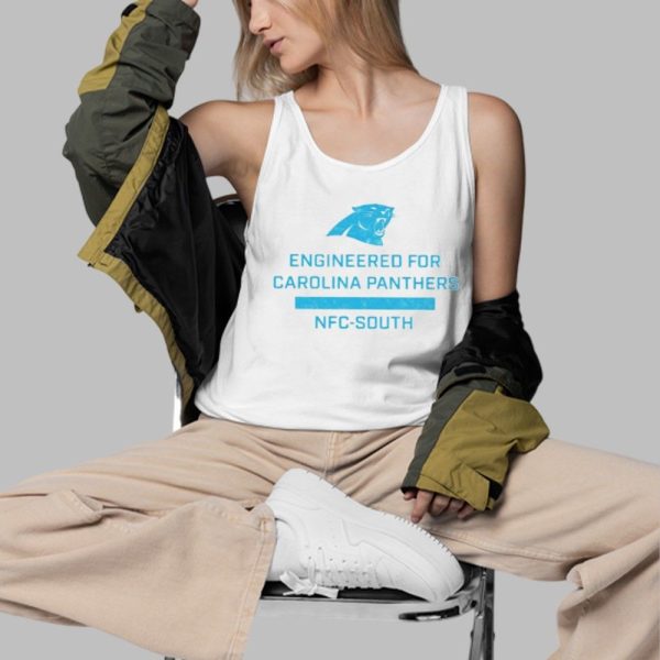 2025 Engineered For Carolina Panthers NFC South Shirt 3 d