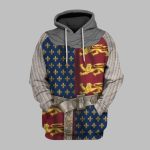 2025 Halloween 13th Century Clothing Royalty Costume Hoodie