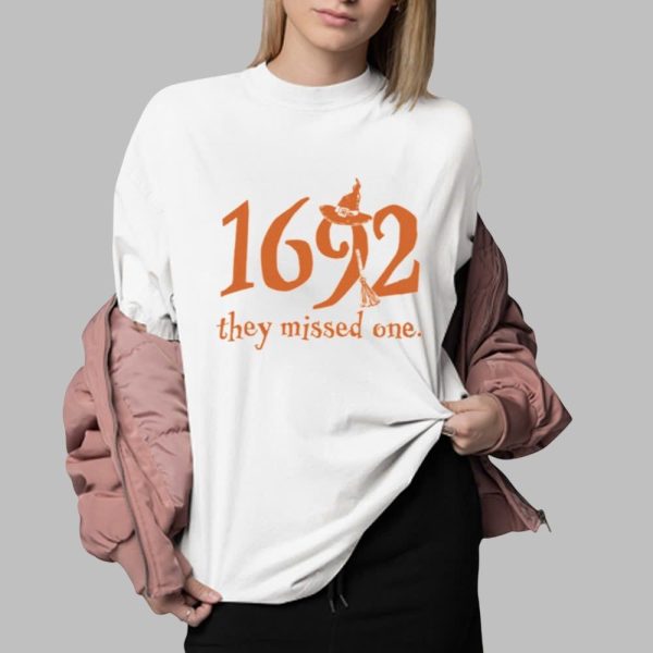 2025 Halloween 1692 They Missed One Shirt 0 2