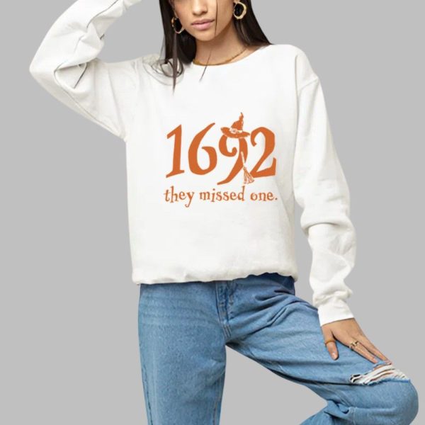2025 Halloween 1692 They Missed One Shirt 1 a