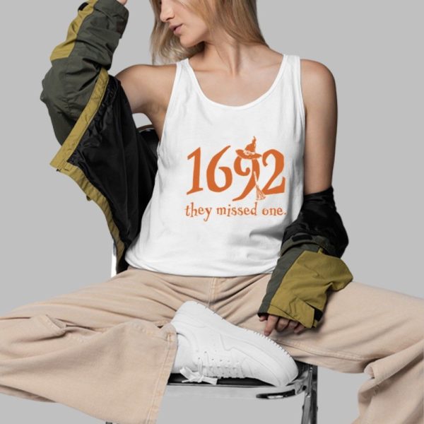 2025 Halloween 1692 They Missed One Shirt 3 d