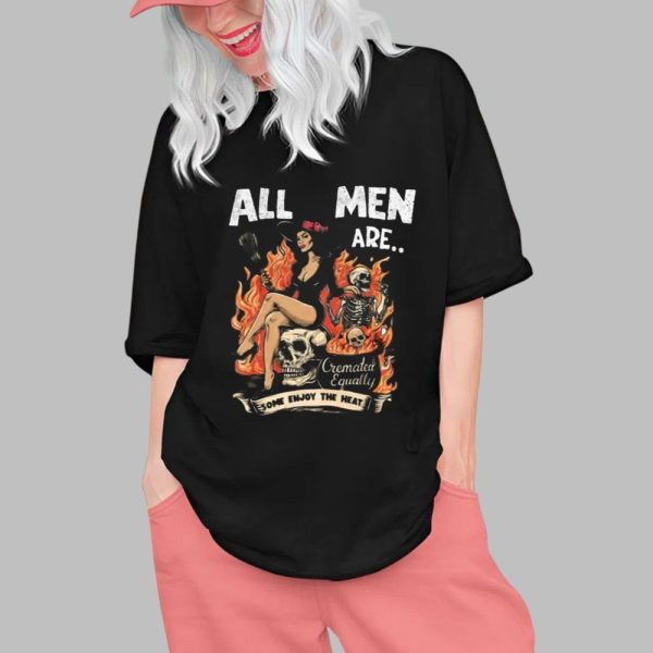 2025 Halloween All Men Are Feminist Witch Shirt 0 1