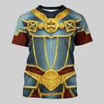 2025 Halloween Armor of Invulnerability Dungeons & Dragons Cosplay Costume Shirt