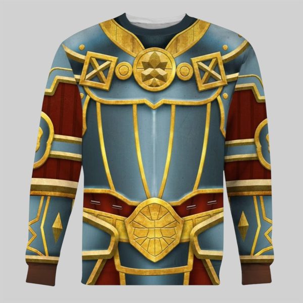 2025 Halloween Armor of Invulnerability Dungeons Dragons Cosplay Costume Shirt 3