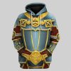 2025 Halloween Armor of Invulnerability Dungeons Dragons Cosplay Costume Shirt 4