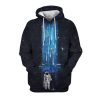 2025 Halloween Astronaut Standing Under The Rain Costume Hoodie 1 2