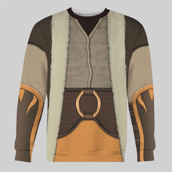 2025 Halloween Barbarian Dungeons Dragons Cosplay Costume Shirt 2