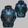 2025 Halloween Black Wolf Costume Shirt 3