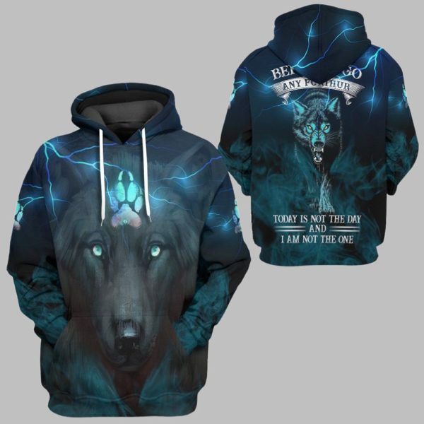 2025 Halloween Black Wolf Costume Shirt 3