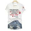2025 Halloween Blood Stains Are Red Ultraviolet Lights Are Blue I Watch Enough Murder Shows Printed T shirt 1 2