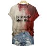 2025 Halloween Bloody Ist Nicht Mein Blut Shirt 1 2