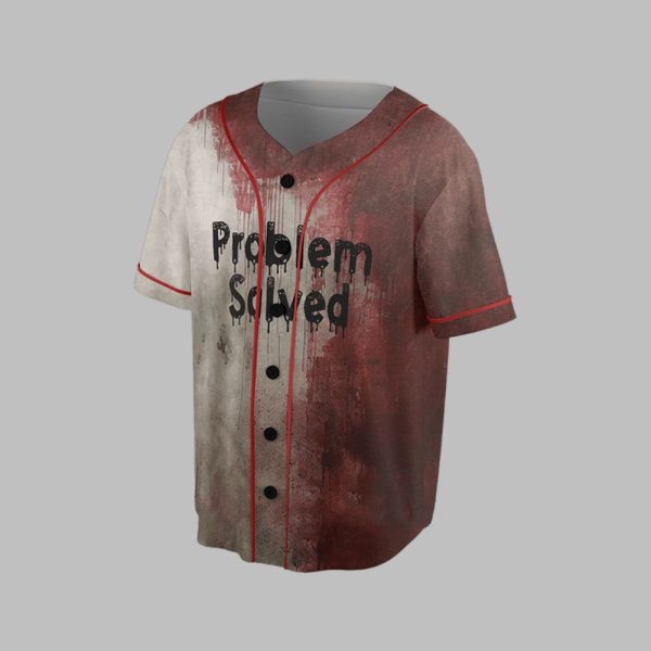 2025 Halloween Bloody Problem Solved Jersey 1