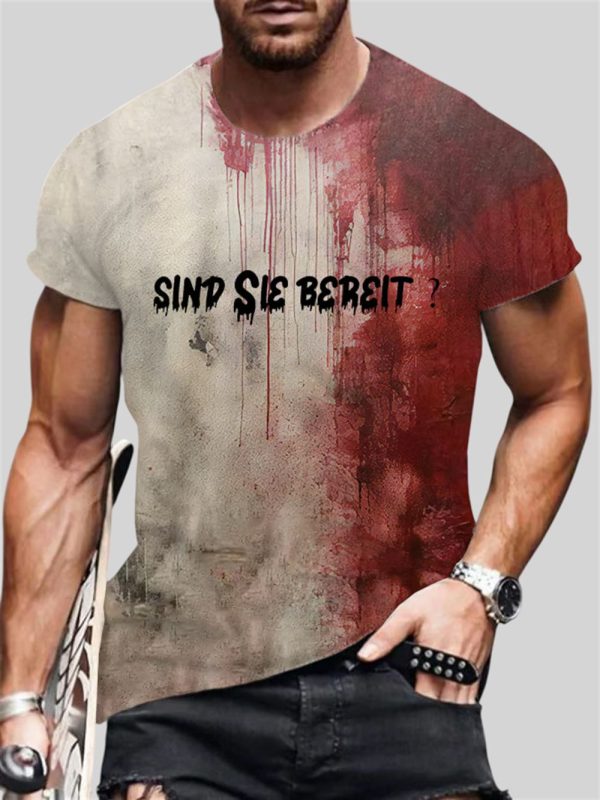 2025 Halloween Bloody Sind Sie Bereit Shirt