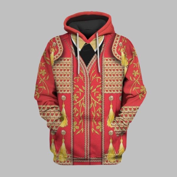 2025 Halloween Bullfighter Matador Costume Hoodie 1 1