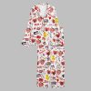 2025 Halloween Characters Horror Scary Movie Lover Pajamas Set 2