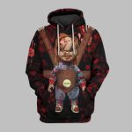2025 Halloween Chucky Costume Hoodie
