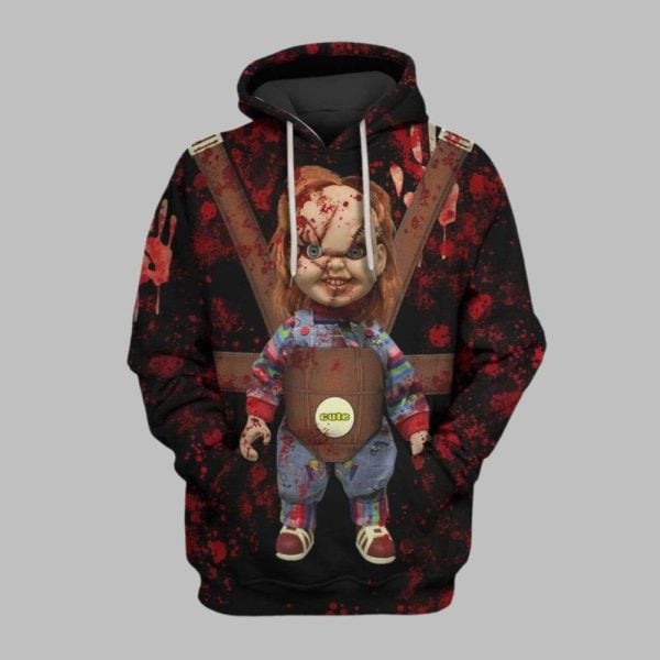 2025 Halloween Chucky Costume Hoodie 1 1