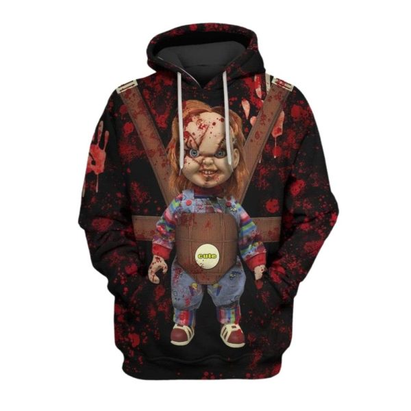 2025 Halloween Chucky Costume Hoodie 1 2