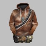 2025 Halloween Commando Costume Hoodie