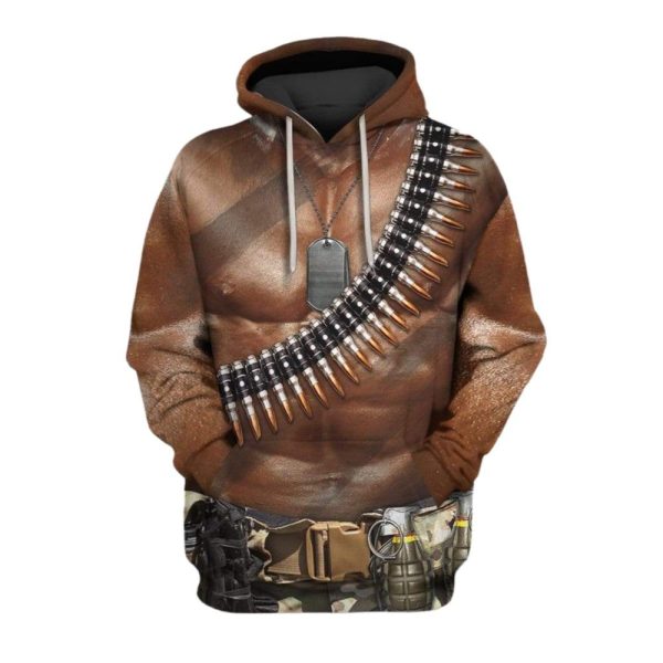2025 Halloween Commando Costume Hoodie 1 2