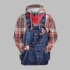 2025 Halloween Cow Boy Costume Hoodie 1 1
