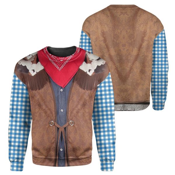 2025 Halloween Cowboy Costume Shirt 3