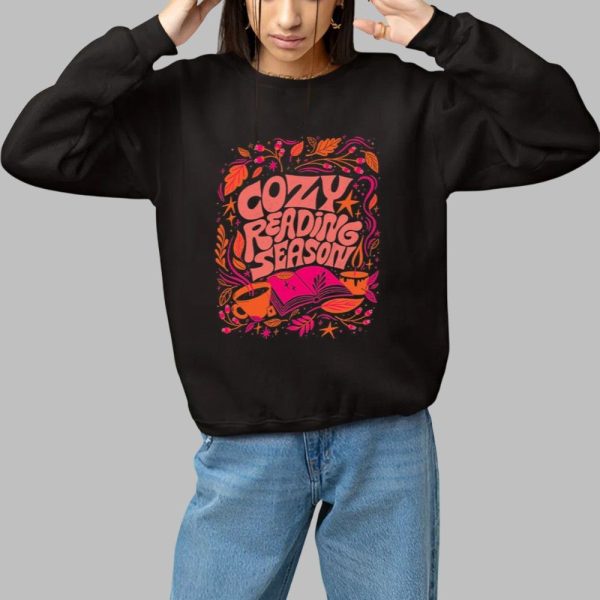 2025 Halloween Cozy Reading Season Shirt 1 1