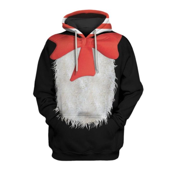 2025 Halloween Cute Red Bow Costume Hoodie 1 2