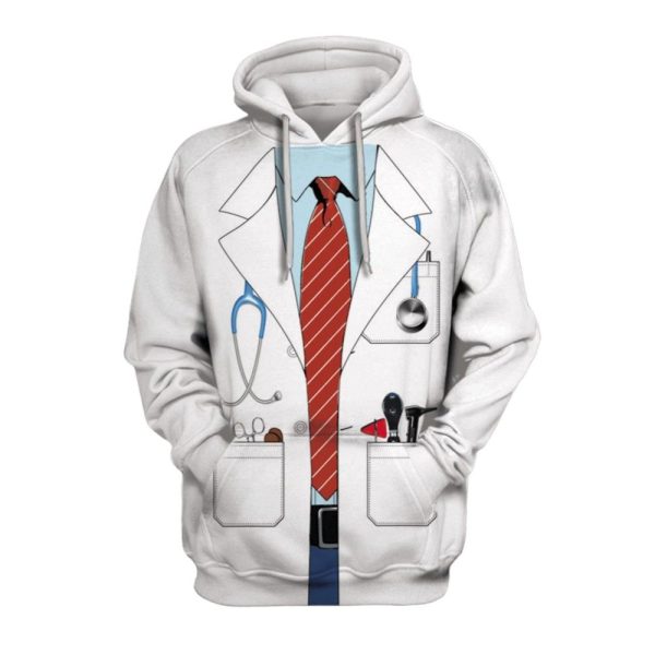 2025 Halloween DOCTOR Costume Hoodie 1 2