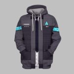 2025 Halloween Detroit Become Human Costume Hoodie