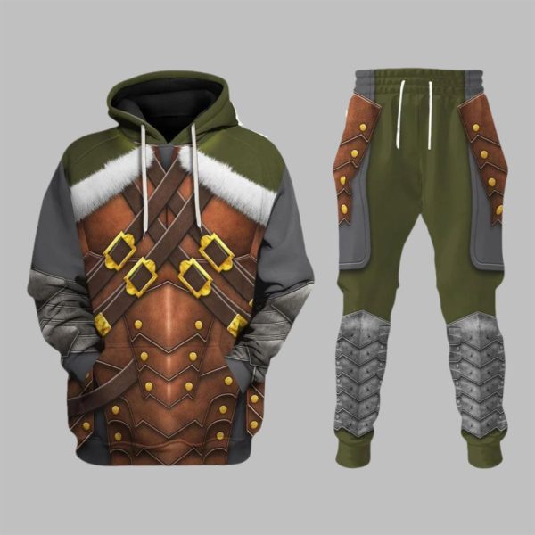 2025 Halloween Drizzt Do Urden Dungeons Dragons Cosplay Costume Shirt 2