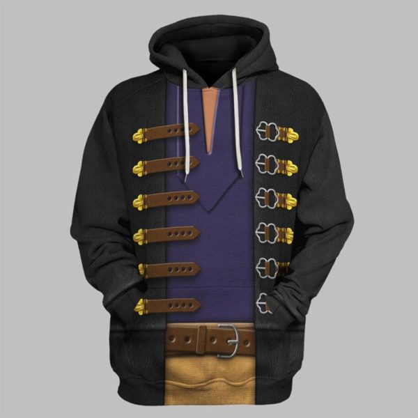 2025 Halloween Edgin Darvis Dungeons Dragons Cosplay Costume Shirt 2