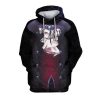 2025 Halloween FUNNY BLACK BACKGROUND Costume Hoodie 1 2