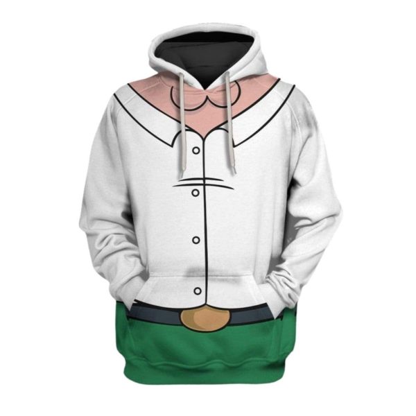 2025 Halloween Family Guy Peter Costume Hoodie 1 2