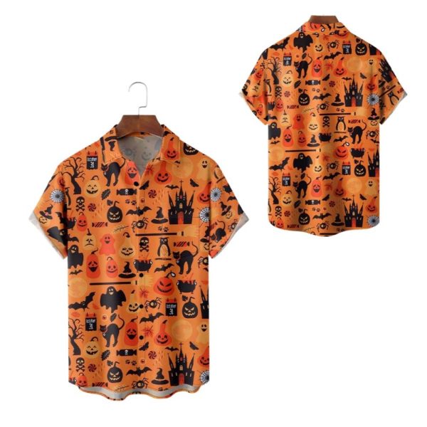 2025 Halloween Funny Pumkin Hawaiian Shirt 1 2
