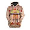 2025 Halloween Funny Ugly Christmas Butt Costume Hoodie 1 2