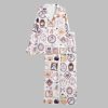 2025 Halloween Ghost Frames Pastel Cute Ghost Portraits Pajamas Set 2